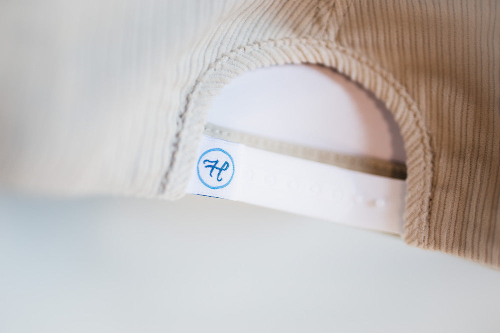 Heylo Light Beige Corduroy Hat