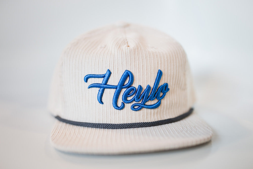 Heylo Light Beige Corduroy Hat