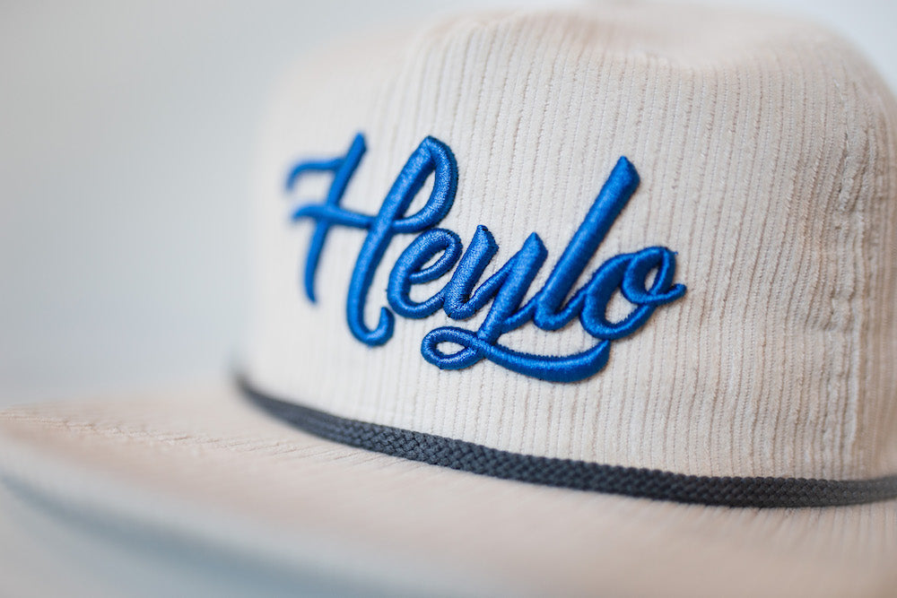 Heylo Light Beige Corduroy Hat