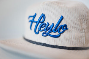 Heylo Light Beige Corduroy Hat